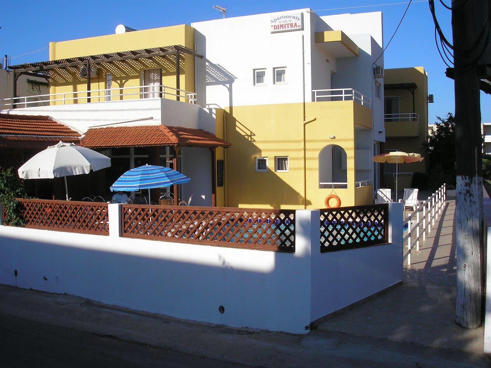 Dimitra Apartments Gouves Extérieur photo